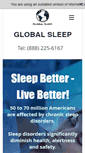 Mobile Screenshot of globalsleep.com